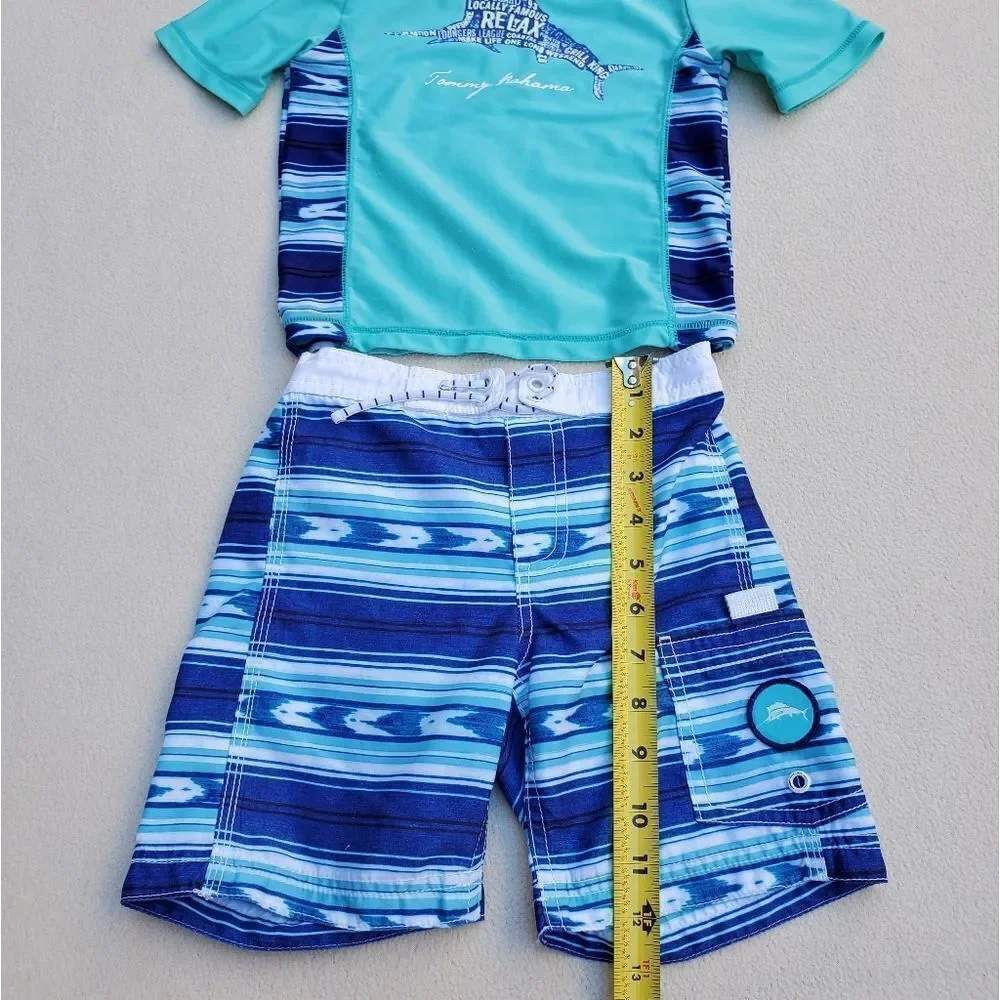 Tommy Bahama swim shirt and shorts set Size 3T